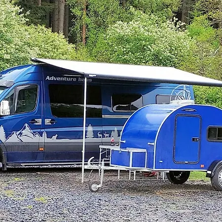 Lüks kamp alanı Darwin Teardrop Caravan For Hire From Electricexplorers